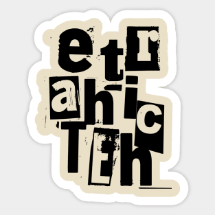 Eat The Rich Sticker